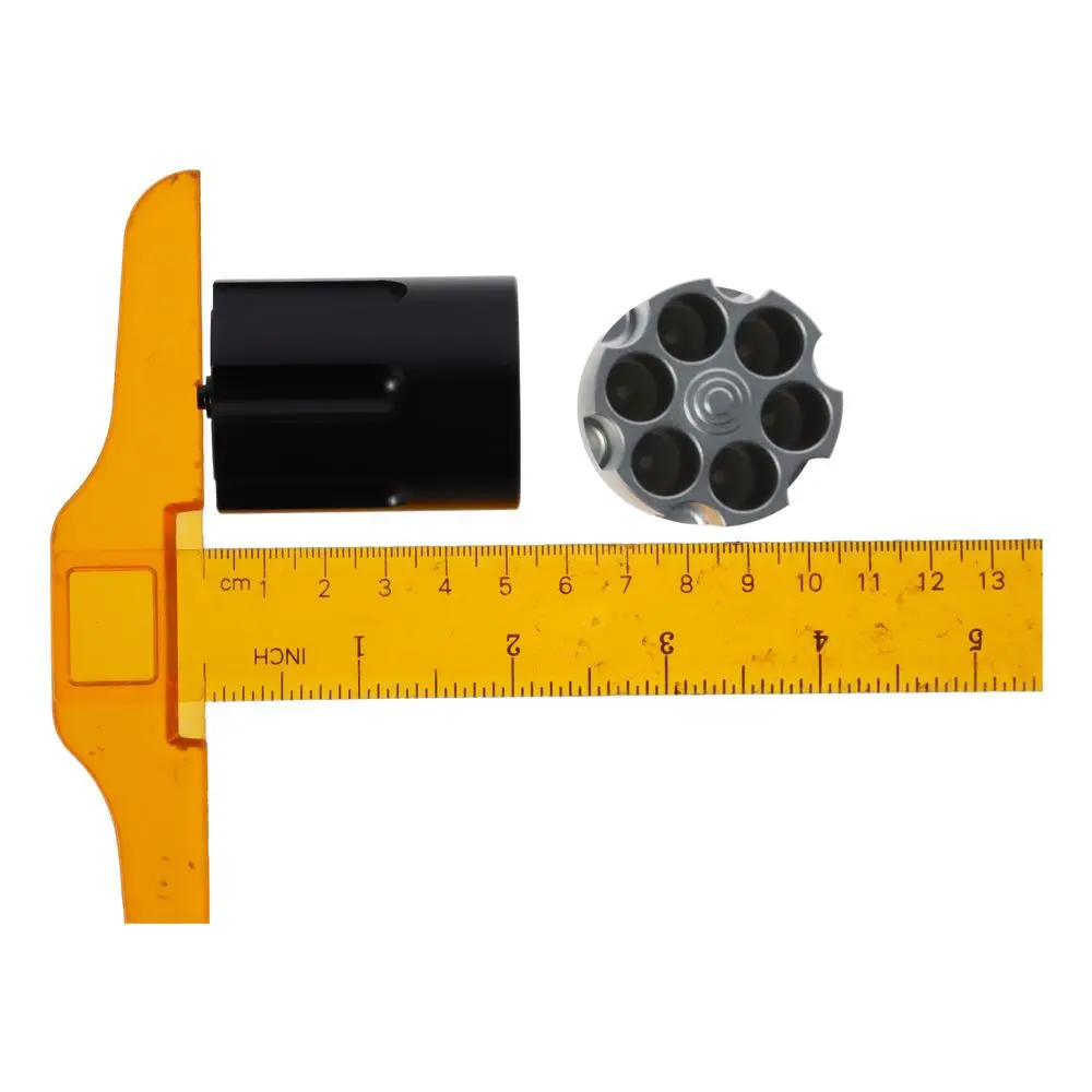 Pemegang pena silinder pistol, tempat pena bergulir, tempat pensil aluminium, tempat pena meja anti selip untuk dekorasi kantor