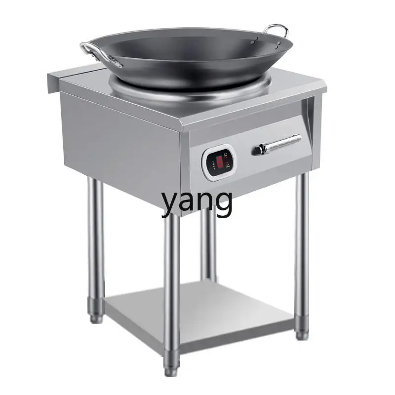 Lmm commercial induction cooker 6000W high power concave electromagnetic cooker hotel 8000W electric frying cooker