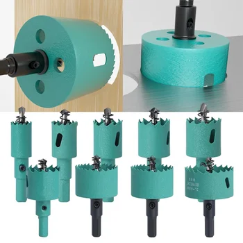 M42 bimetalowa piła otworowa do drewna 16-50 Mm wiertła HSS korona do wiercenia metalu żelazo aluminium nierdzewne narzędzia do cięcia otworów w drewnie
