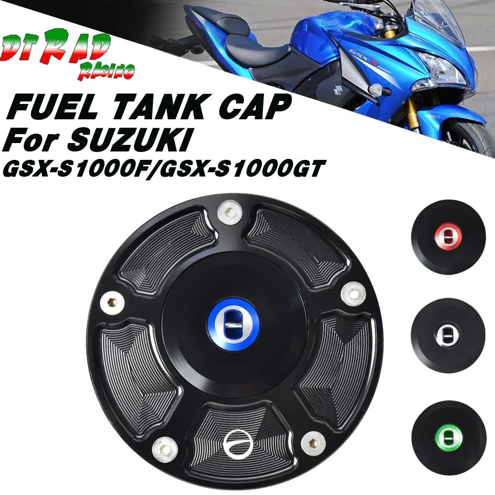 

Замок крышки топливного бака мотоцикла с ключами для SUZUKI GSX-S1000F 2015-2021 GSX-S1000GT 2022-2023 модифицированные детали бензиновой заглушки