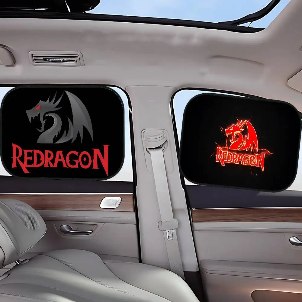 

R-redragonS логотип боковое окно солнцезащитный козырек для автомобильных электростатических штор антибликовый автомобильный солнцезащитный козырек 99,9% блокировка UVR