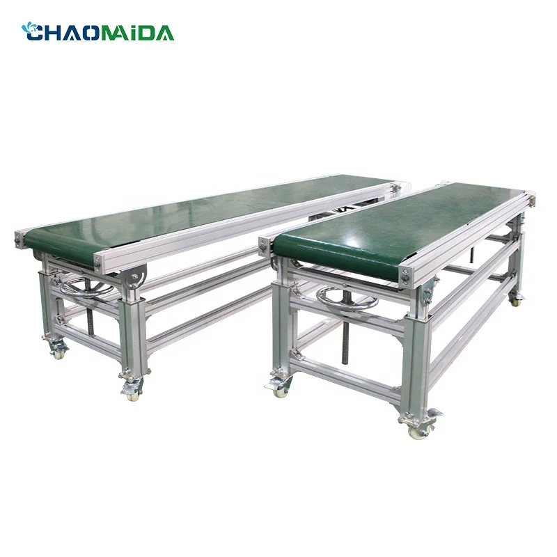 Customized Turn Conveyor Loading and Unloading Telescopic Inclined Belt Conveyor Pvc Motor Provided 220V 380V Customized