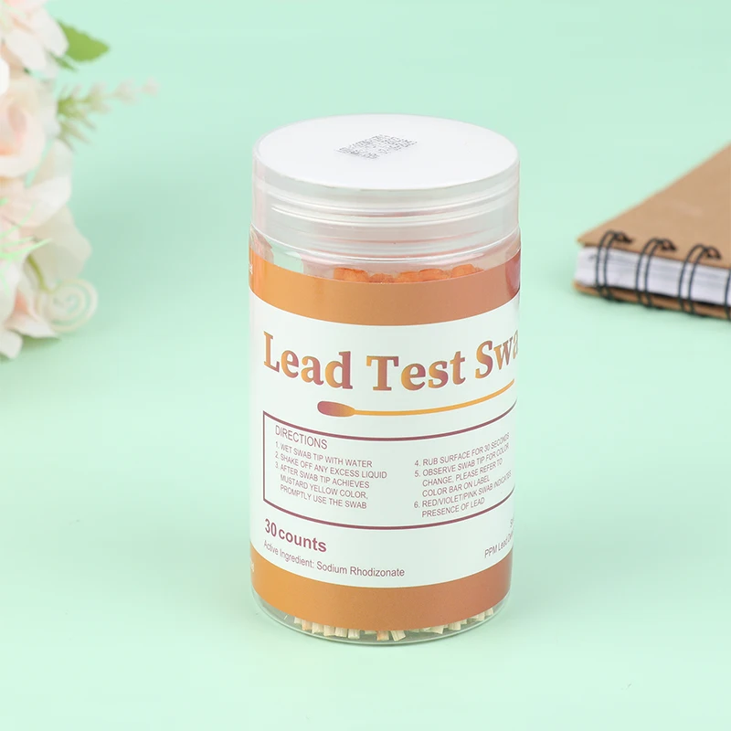 Lead Test Kit With 30PCS Test Swabs | High-Sensitive Instant Lead Paint Test Kit | Lead Testing Strips For Plaster Dishes Metal