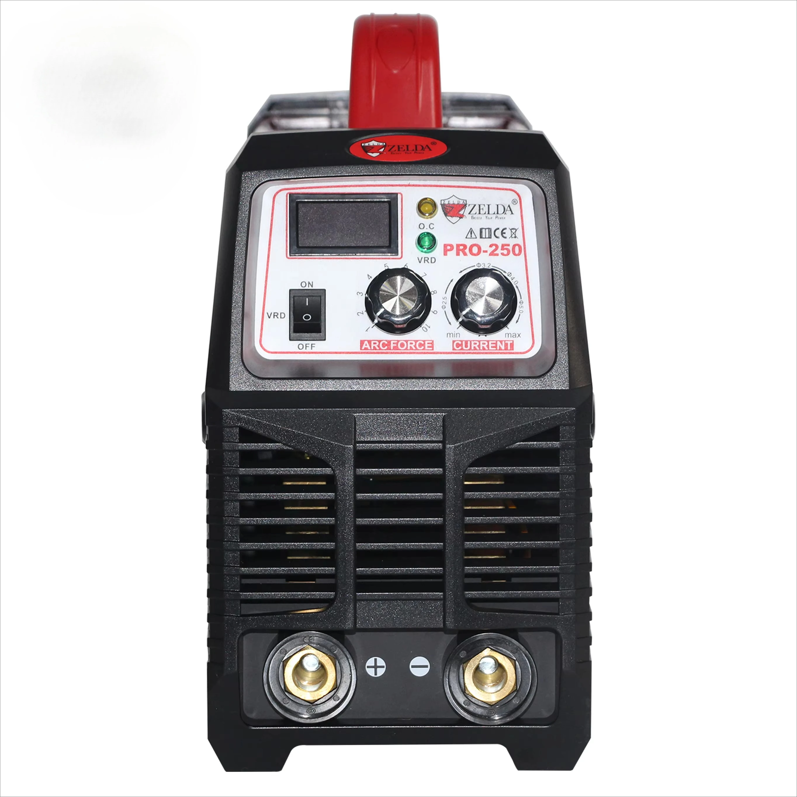 ماكينة لحام MMA 250 3 قطعة 220 فولت ماكينة لحام بالقوس لقضبان القطب الكهربائي 7018