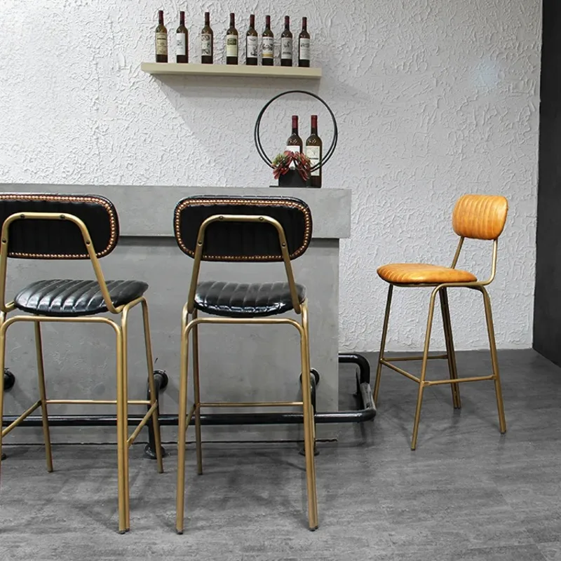 

*#g forModern Stool Chair Comfortable bar Chair Body Design Pu Dining Chair bar Stools Luxury for Restaurant bar stools*