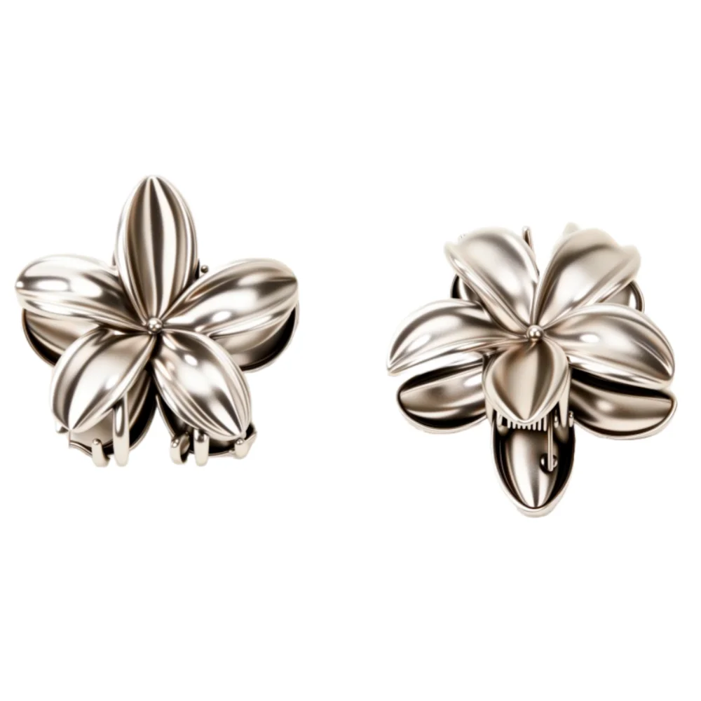 

LESHORE 2pcs women's flower clip hair accessories are fashionable and atmospheric hair accessories