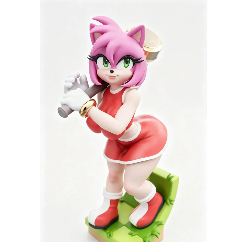 1/24=75mm--1/8=250mm Anime Character Statue GK Miniature 3D Printed Gray Model Figurine DIY Doll Model Unassembled And Unpainted