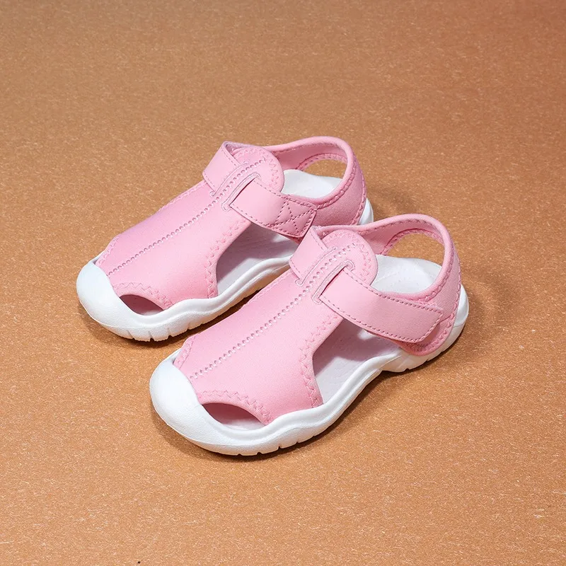 New Arrival Summer Children Beach Boys Casual Sandals Kids Shoes Closed Toe Baby Non-slip Sport Sandals for Girls Eu Size 22-33