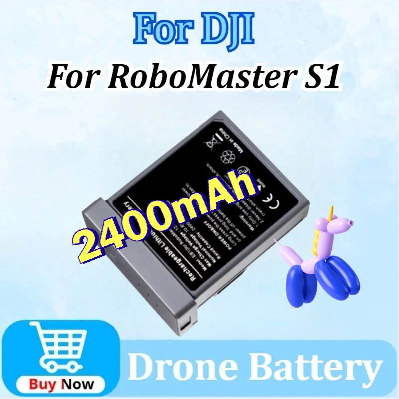

New Upgraded 10.8V 2400mAh 25.92Wh Drone Battery for DJI for RoboMaster S1 Intelligent Battery High Quality Rechargeable Battery