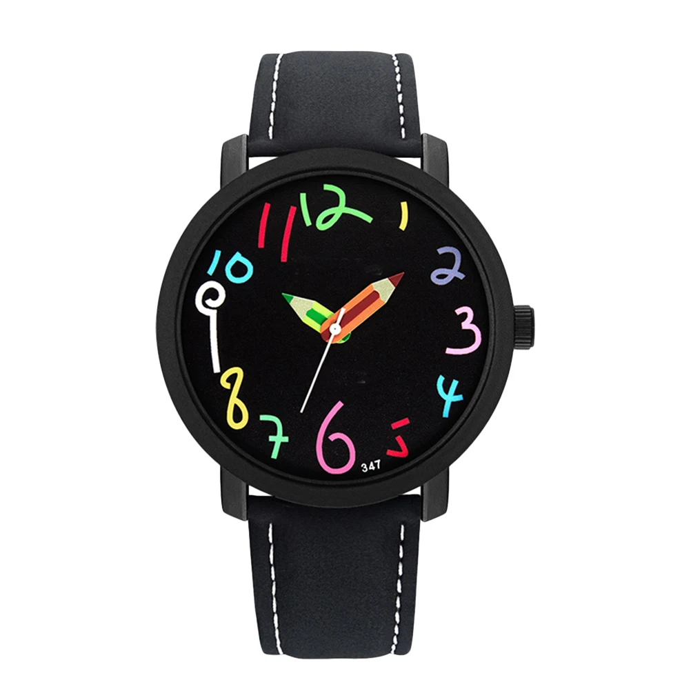 

Waterproof Watch Durable Cartoon Pattern Universal Gift Quartz for