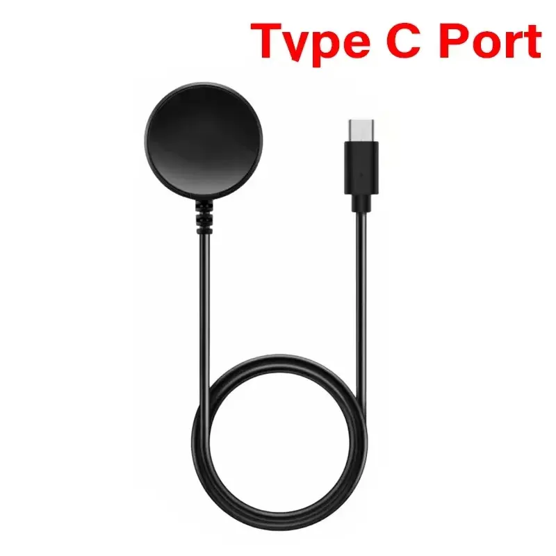 Uhr Drahtlose Ladegerät Für Samsung Galaxy Uhr 3 4 5 6 7 8 Pro Aktive 2 Tragbare USB Typ C PD Kabel Schnelle Lade Dock Station