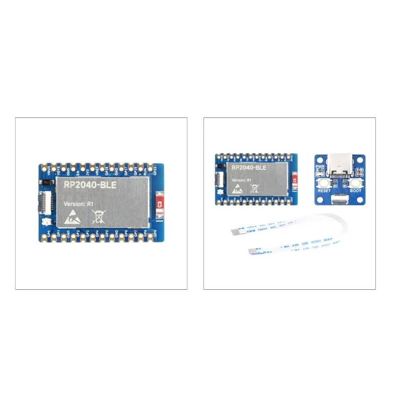 

RP2040 Microcontroller Board 14 GPIO Development Board with Memory Y9RF