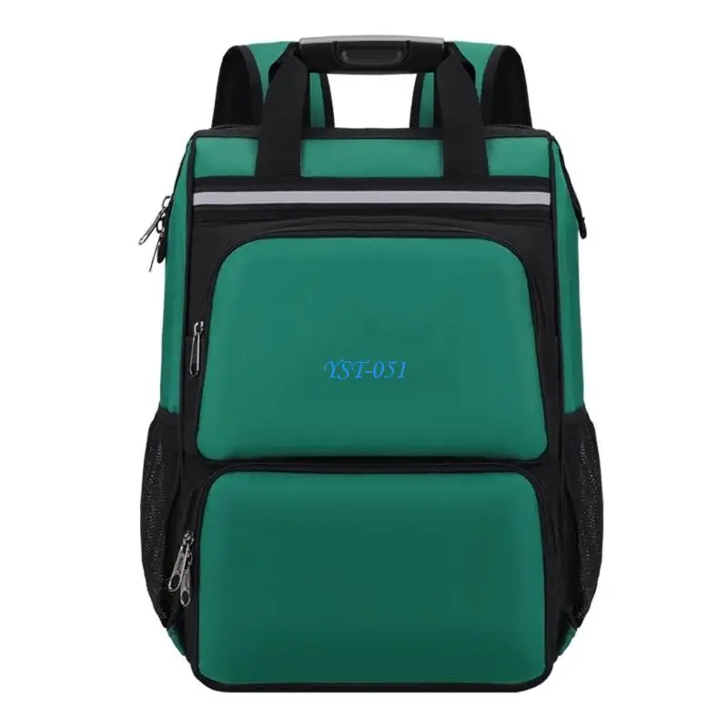 حقيبة ظهر لحمل الأدوات E15A من قماش أوكسفورد، حقيبة تنظيم الأدوات الكهربائية متينة