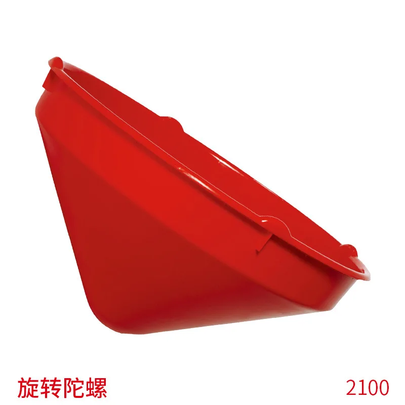 

Red spinning top
