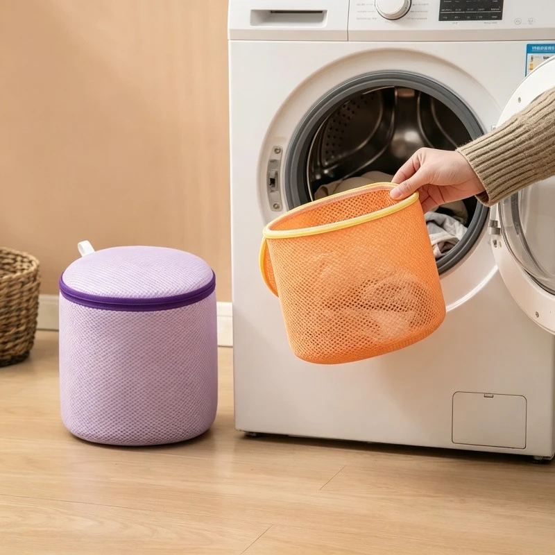 Washing Machine Underwear Cleaning Bag Bra Dedicated Nursing Mesh Laundry Bags Lingerie Zipper Storage Pouch Home Organizer
