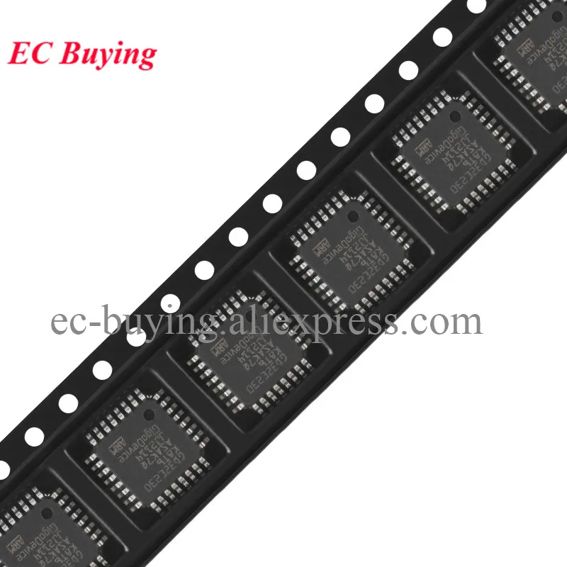 GD32E230K8T6 GD32E230 GD32E GD32 32E230K8T6 LQFP-32 LQFP32 ARM Cortex-M23 32-Bit Mikrokontroler MCU IC Controller Chip Baru