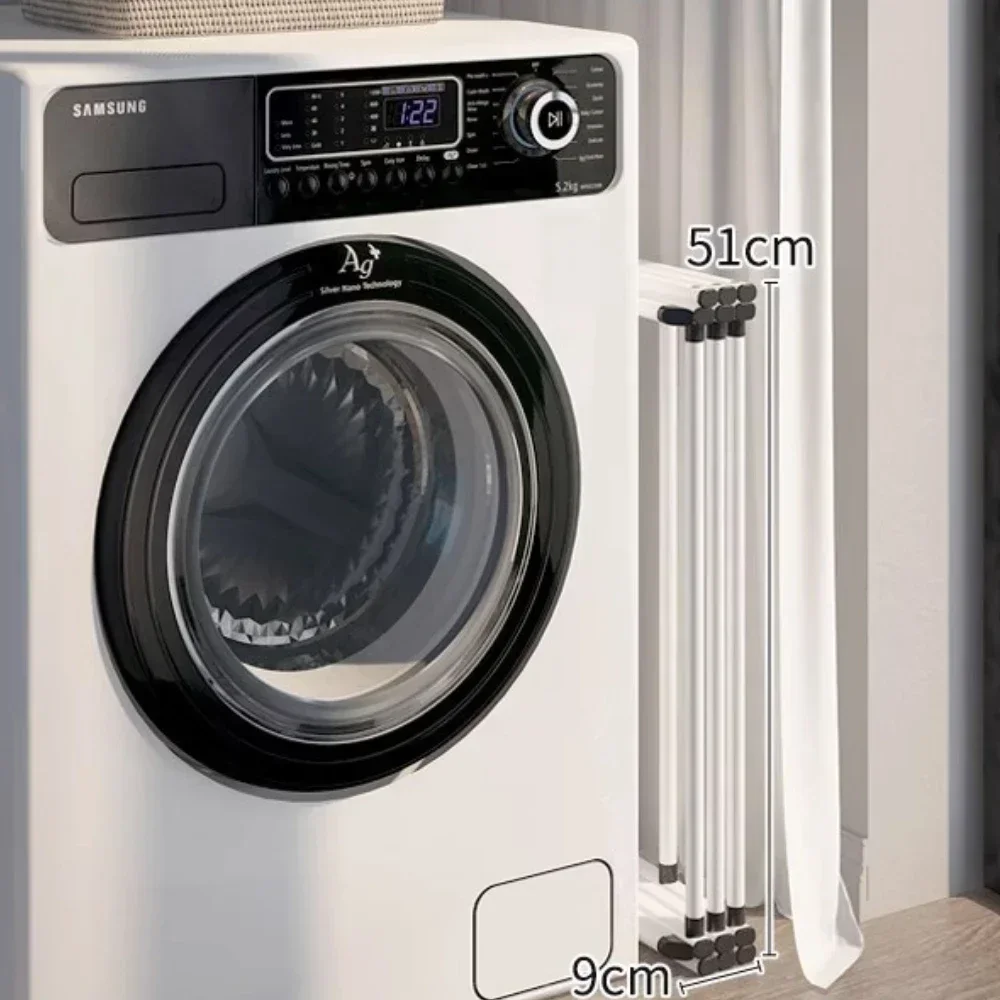 Simple Storage Rack Foldable Bedroom Drying Racks Retractable Household Clothing Shelf Floor Standing Balcony Clothes Hangers