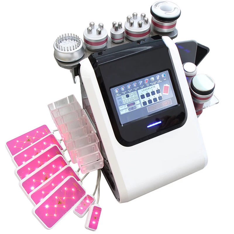 9-in-1 Multifunctional RF Cold Hammer Laser Micro-Electrolysis EMS Color Lig 80K Negative Pressure Multipolar Device