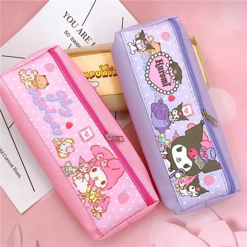 Miniso Sanrio astuccio grande capacità Kuromi giada cannella cane melodia scatola di cancelleria ragazza cambia scuola elementare regalo carino