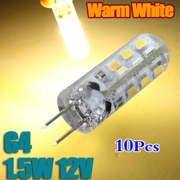 10X G4 1.5W LED BULB REPLACE HALOGEN BULB 12V SMD LED LIGHT BULB