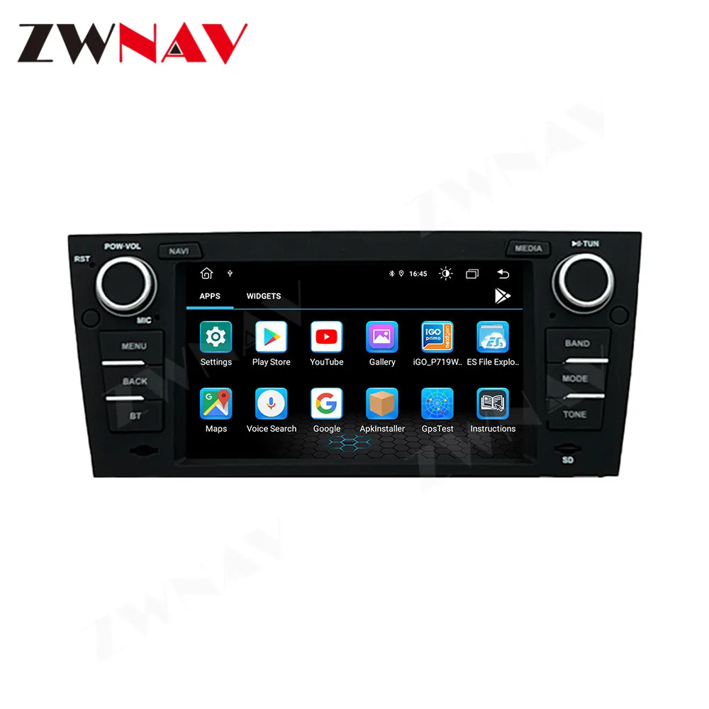 8 Core 7'' For BMW E90 Android12 Car Radio Auto Touch Screen No DVD GPS Navigation Wireless Carplay Stereo Multimedia Player