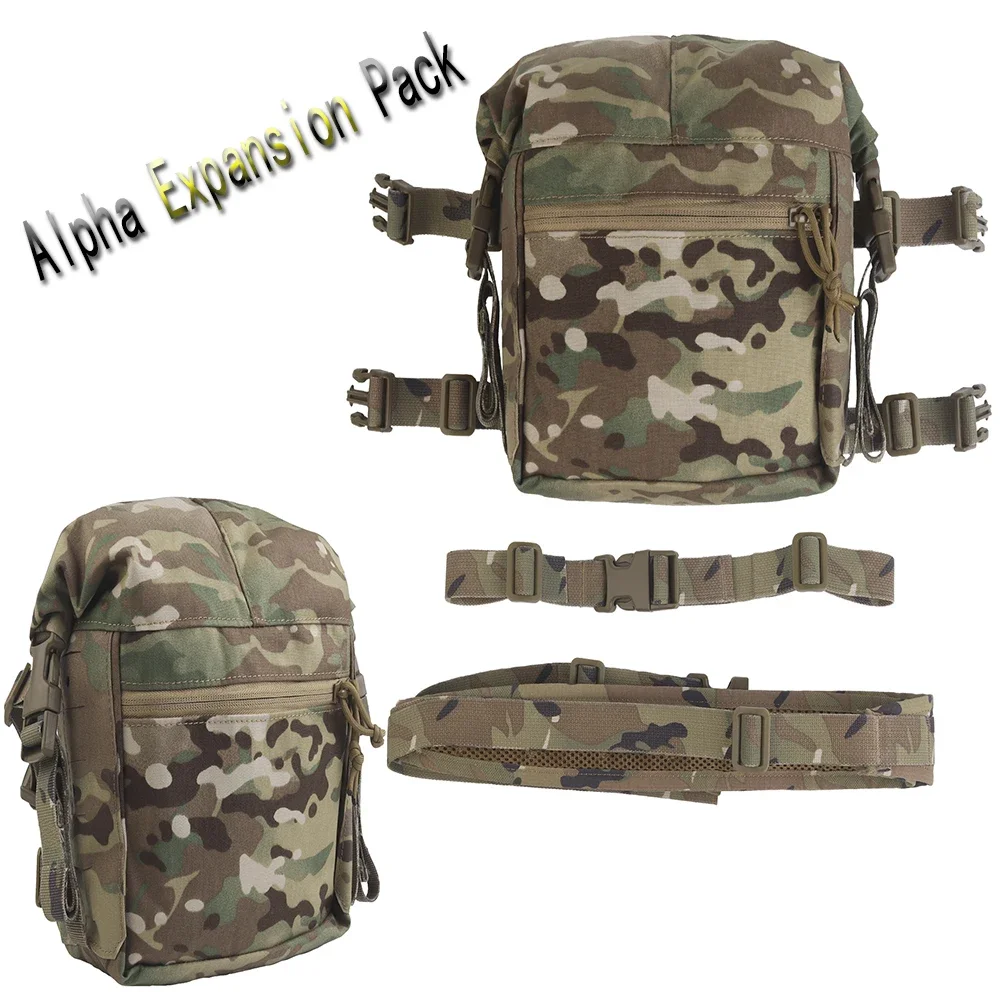 Tactical Alpha Chest Mount Fits The Laser MOLLE on The Side of The VE-86 Storage Expansion Pack