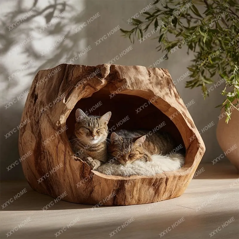 Cat litter semi-closed security, universal in all seasons, new large-size pet