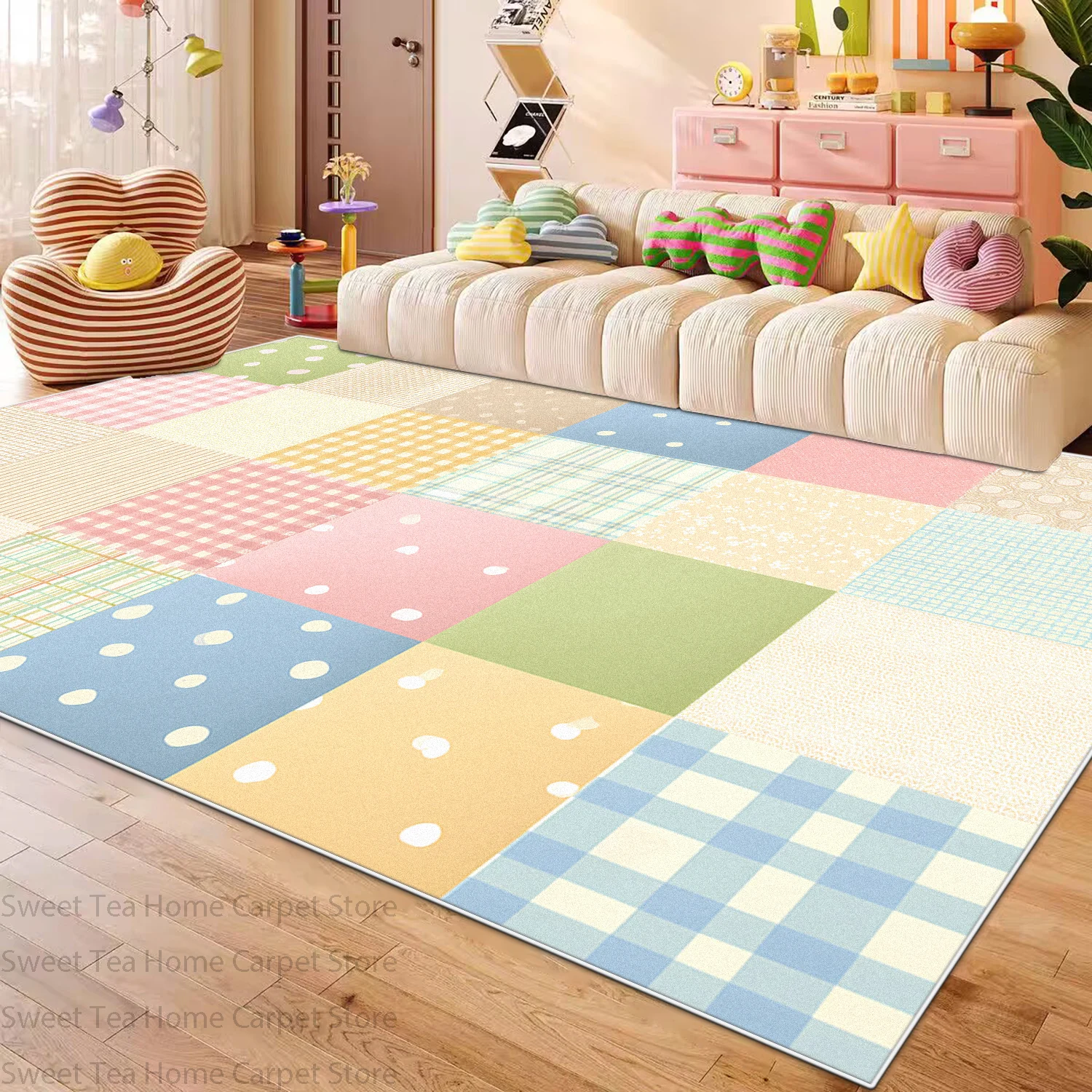 Karpet Sofa Ruang Tamu Ins Cre - Home Decor Lighting Wholesale ulasan dan harga