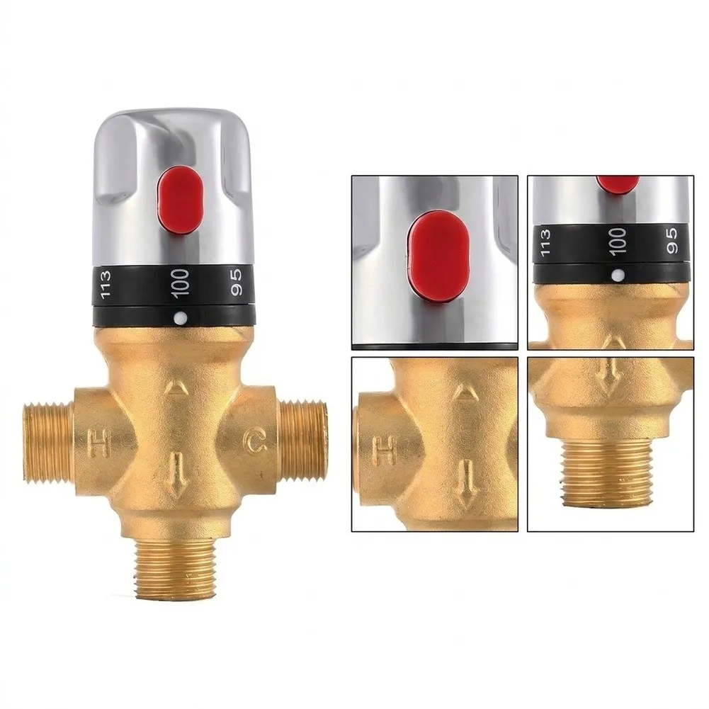 Thermostatic Mixing Valve Engineered for Domestic Hot Water Safety and Comfort Through Precise Thermal Regulation