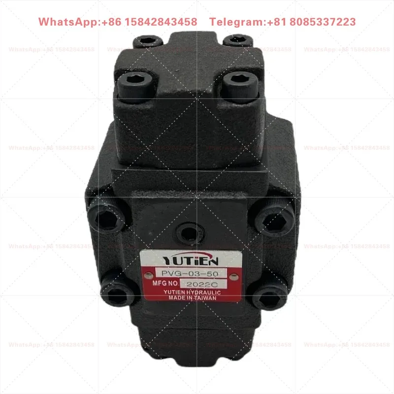 Pilot-operated check throttle valve PVG-03-05/50-E PVT-03 04 06 10 TF hydraulic balance valve