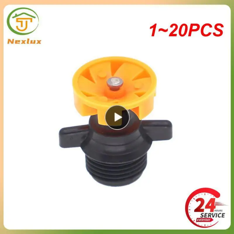 

1~20PCS Male Thread Automatic Rotation 360 Degree Watering Nozzle Sprinkler Garden Park Lawn Flower Vegetable Irrigation