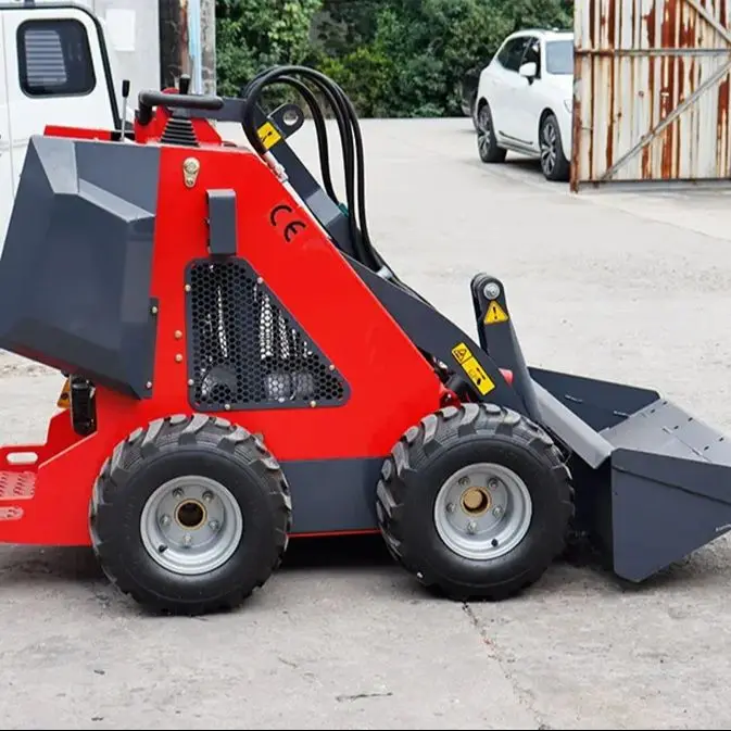 Free Shipping Customized Mini Skid Steer Loaders Front Shovel Loaders Tracked Skid Steer Loader with EPA