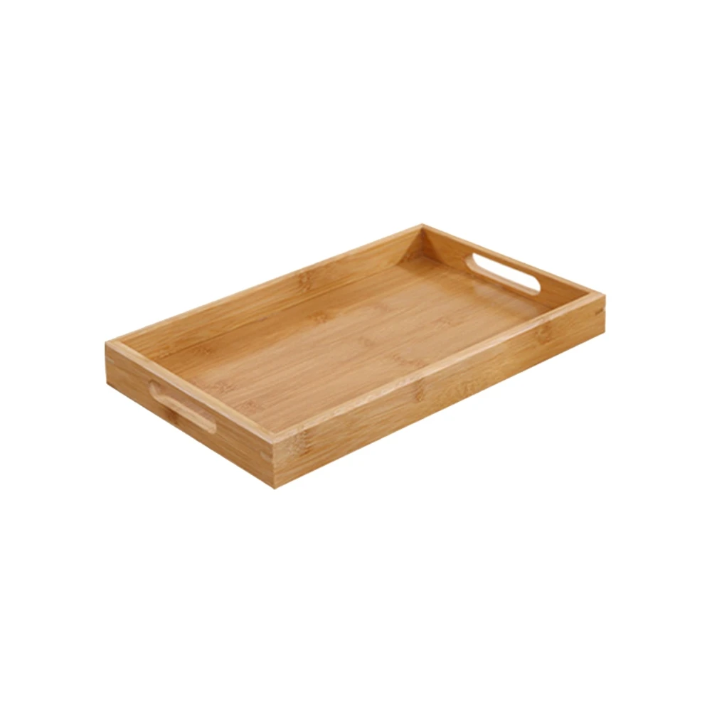 Nordic PP Pallet Plastic Tray Food Bread Pan Rectangular Storage Household Kitchen Supplies Hotel Service Tray Dessert