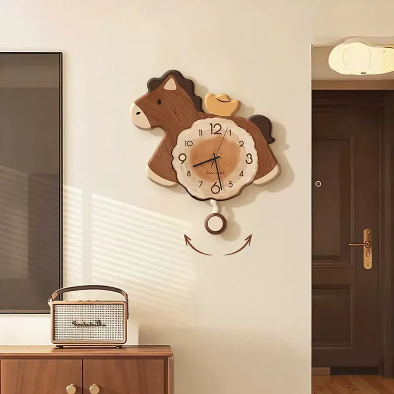 Bedrooms Creative Wall Clocks Cartoon Fashion Design Restaurant Modern Luxury Wall Watch Living Room Reloj De Pared Home Decor