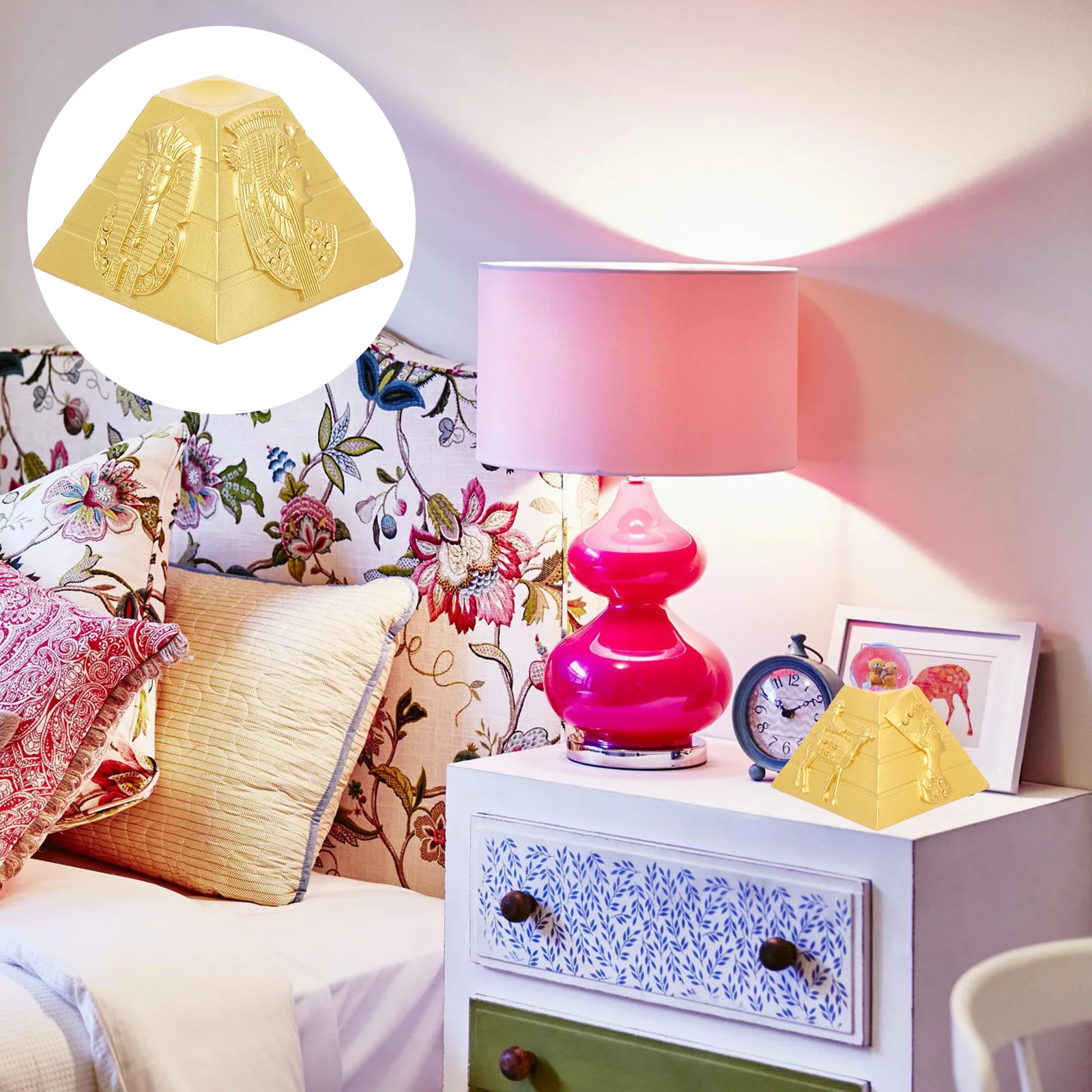 

Goddess Crystal Ball Holder Resin Statue Craft Decor For Home Office Desktop Ornament Support Base