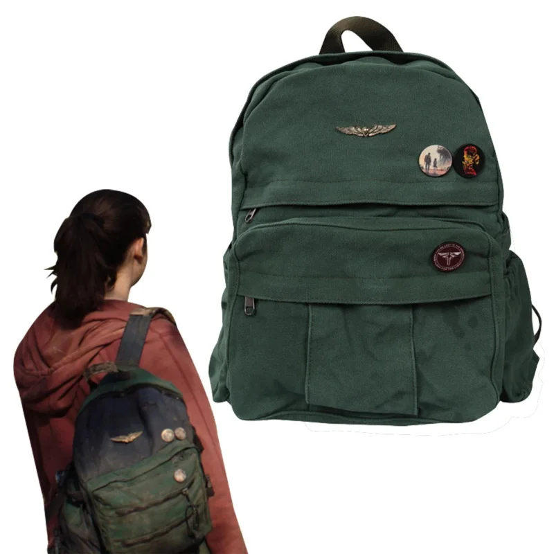 Ellie Cosplay Fantasy zaino gioco l'ultimo di Cosplay US 2 accessori per costumi donna ragazze puntelli borsa da scuola per studenti Casual