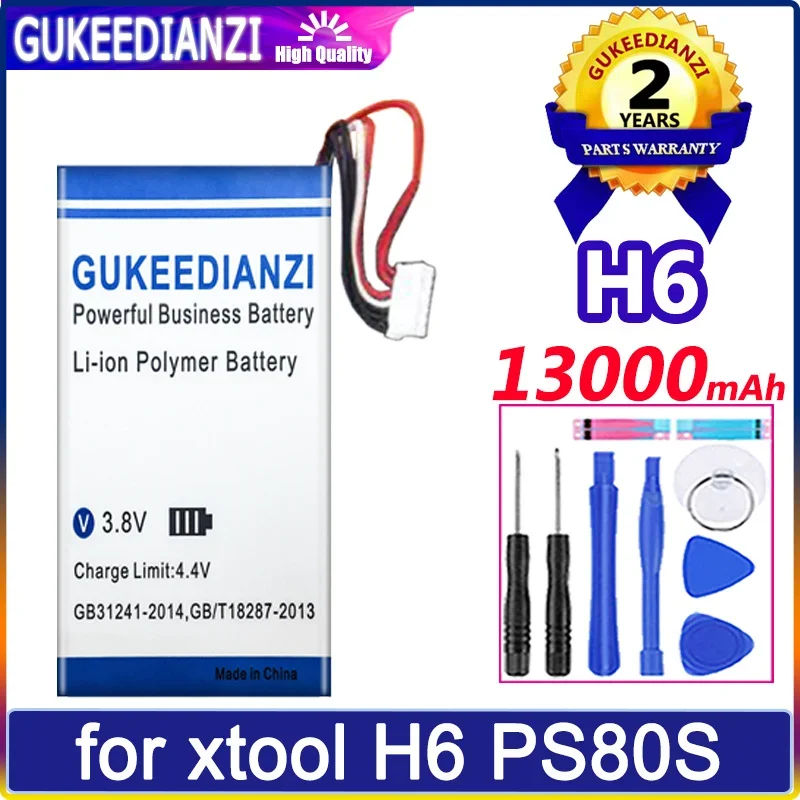 

Аккумулятор GUKEEDIANZI 13000mAh для аккумуляторов xtool H6 PS80S