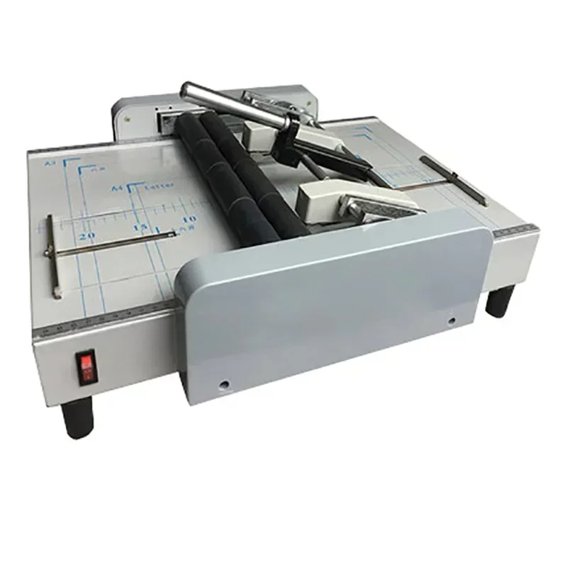 Small Electric 220V A3 Electric Binding Machine Electric Paper Creasing Machine Folding Machine Tools