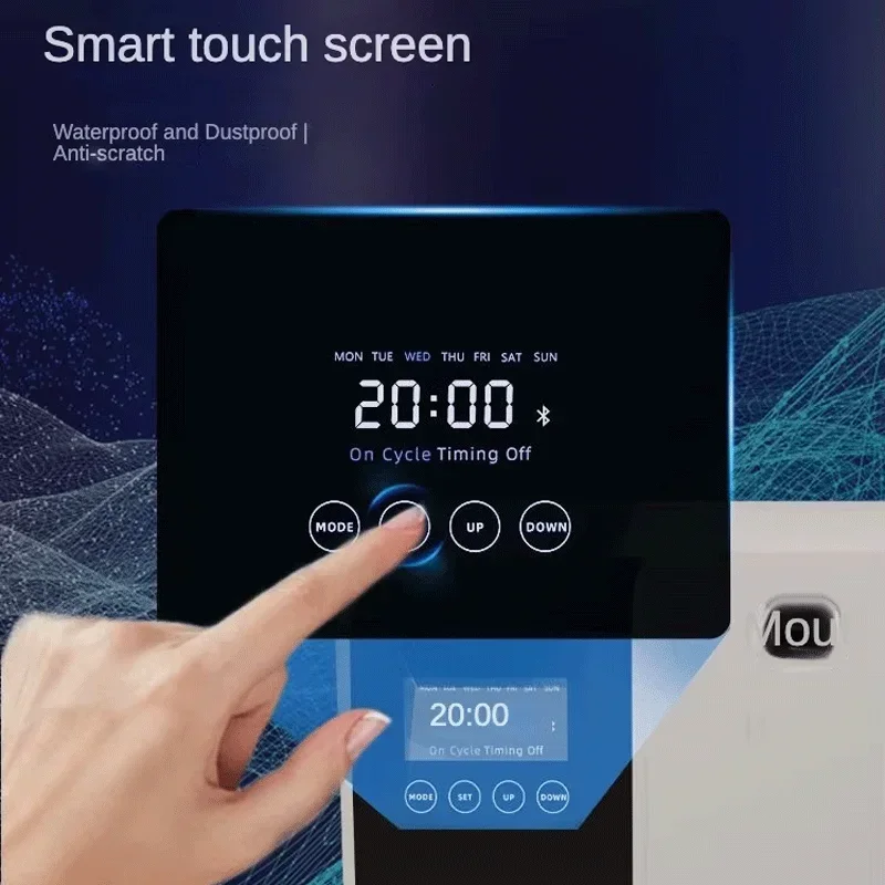 Elektryczny dyfuzor zapachowy Bluetooth Zapach do domu Dystrybutor zapachu perfum 1000m³ Odświeżacz powietrza 500ML Bezvodny olejek eteryczny