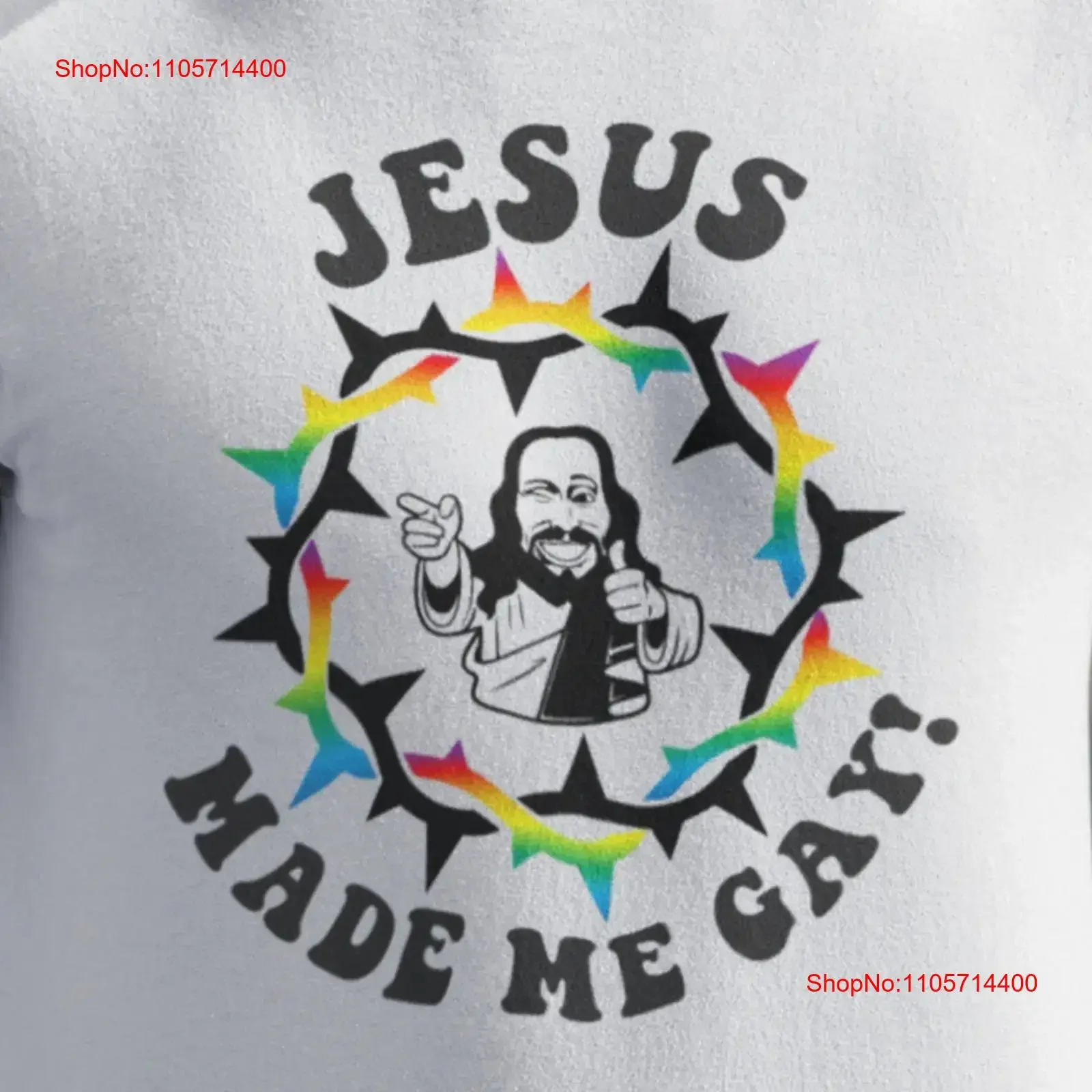Statement LGBTQ T Shirt Pride Religious Controversial Expressive Top Conversation Starter Humorous Satirical Empowering graphic