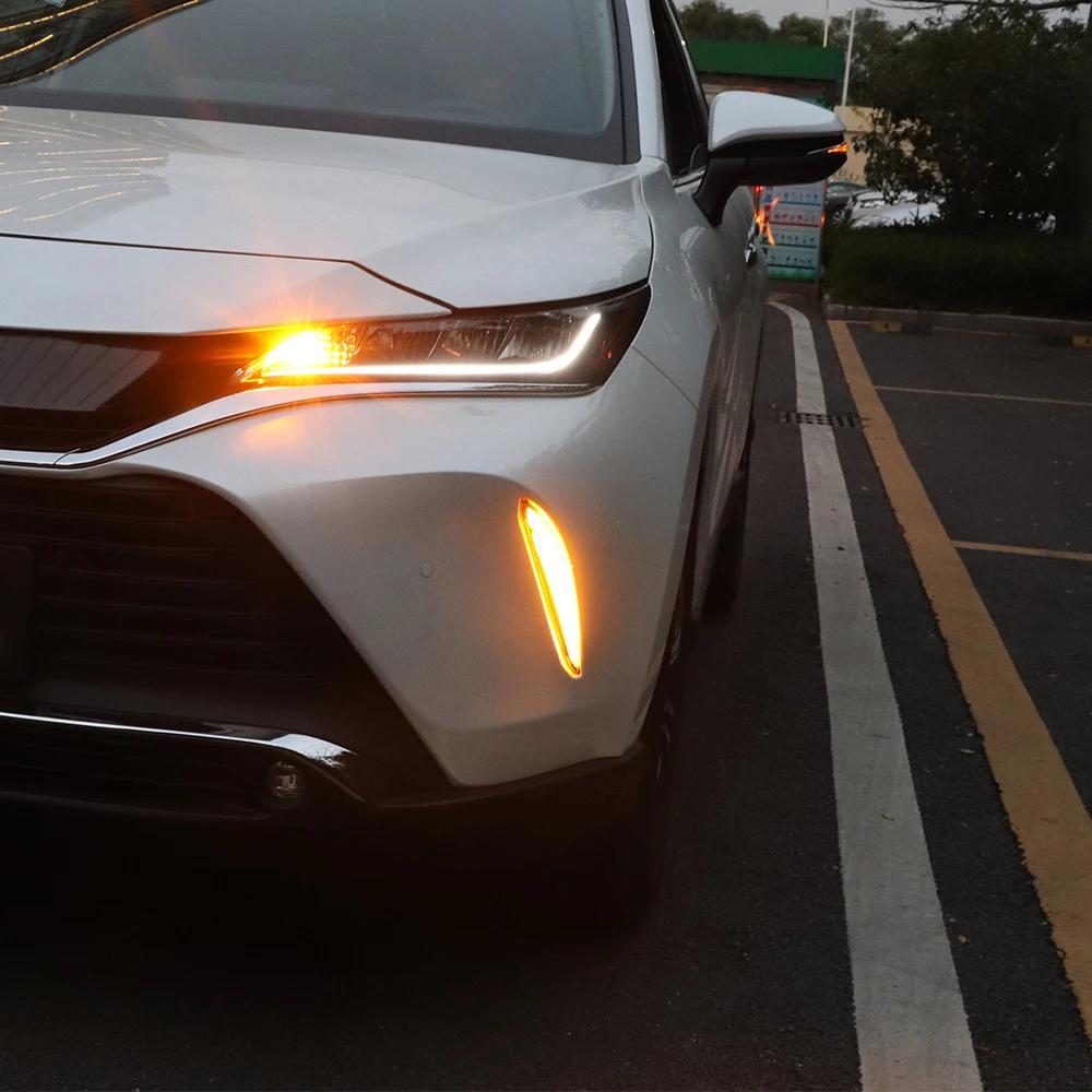 

Автомобильные фары для Toyota Harrie Venza 2021-2025, обновление переднего бампера, светодиод, все новое обновление, дизайн Plug and Play в сборе