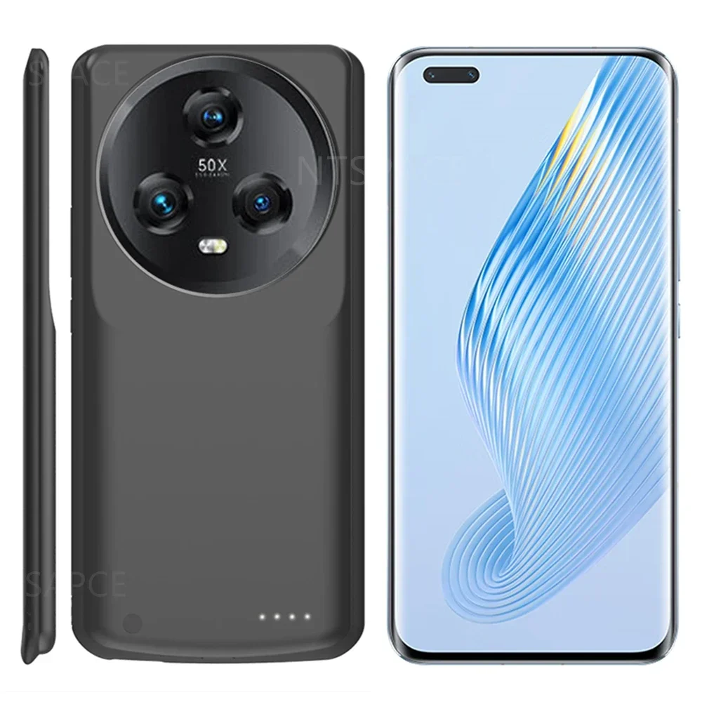 Battery Charger Case For HONOR Magic 5 Pro Power Cases 6800mAh Portable Power Bank External Battery Charging Cover Powerbank