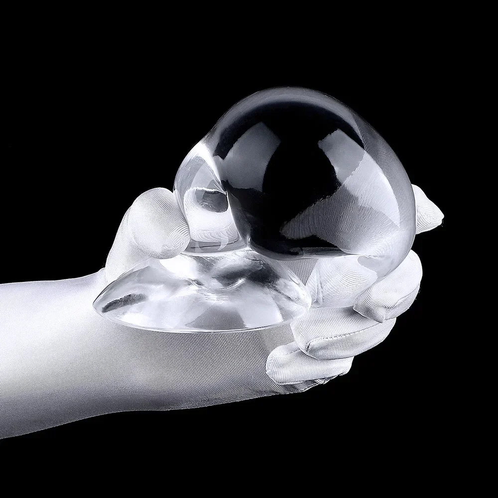Transparent Tpe Anal Plug And Beads Set For Dilation Training_voghion.com