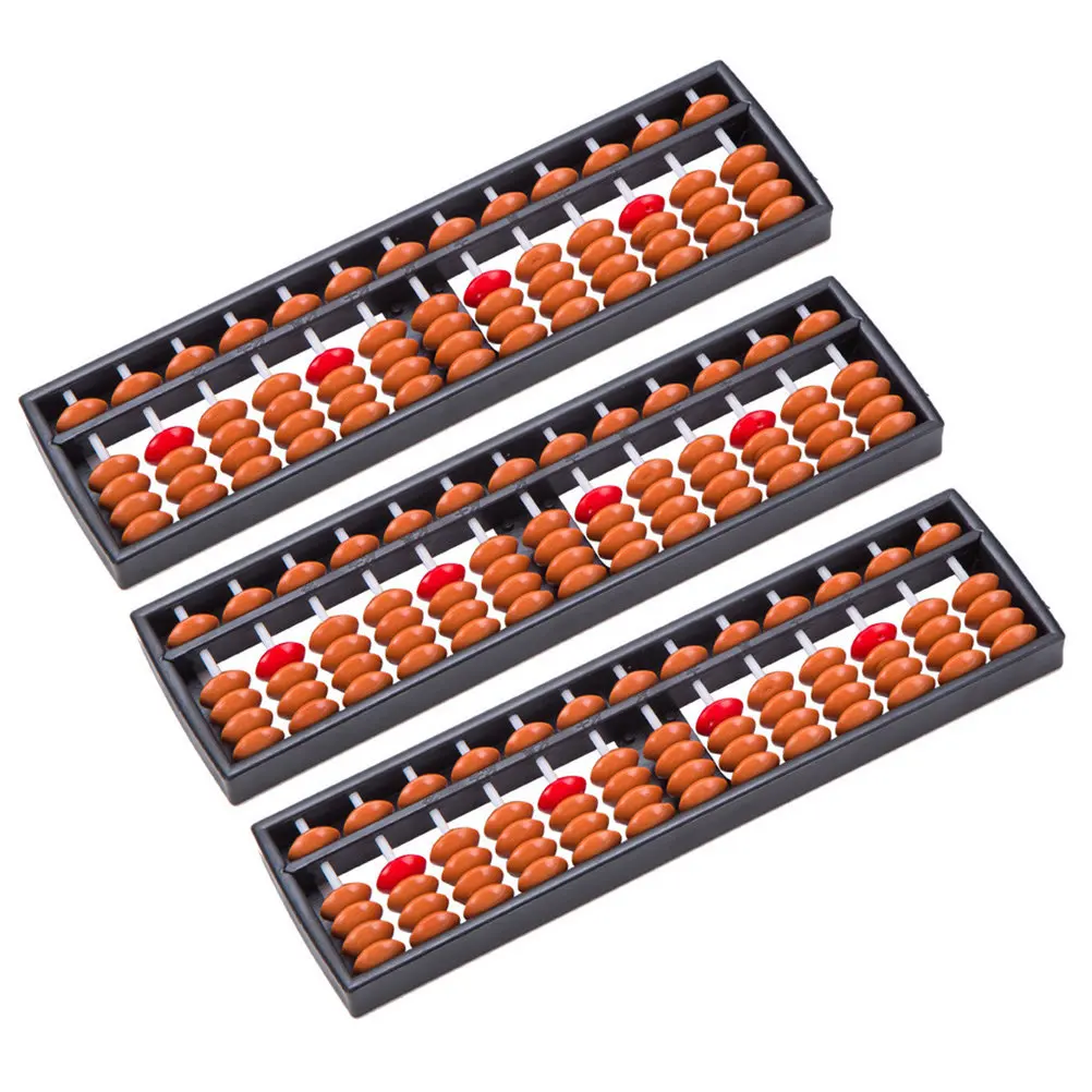 

3 шт. традиционных арифметических счетных рамок, портативные, многофункциональные, для обучения счету, школьные принадлежности