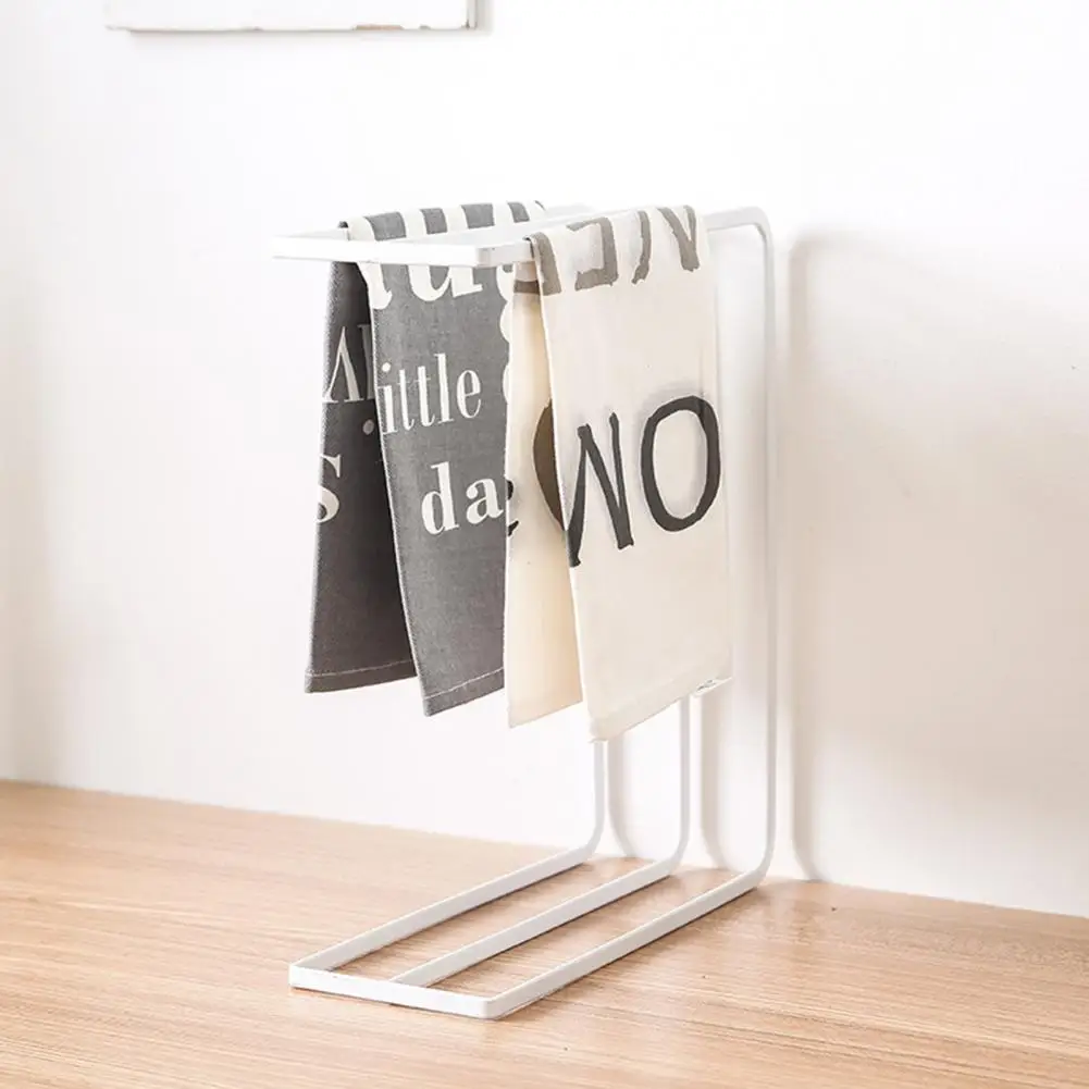 

Easy-to-assemble Towel Drying Rack Kitchen Towel Rack Space-saving Wipe Holder Stable Support for Towel Drying for Supplies