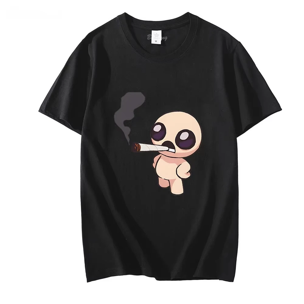 

The Binding Of Isaac 2025 New T-shirt Cartoon Graphic Printing Tee-shirt Cotton High Quality Tshirt Game Camisetas O-neck Tees