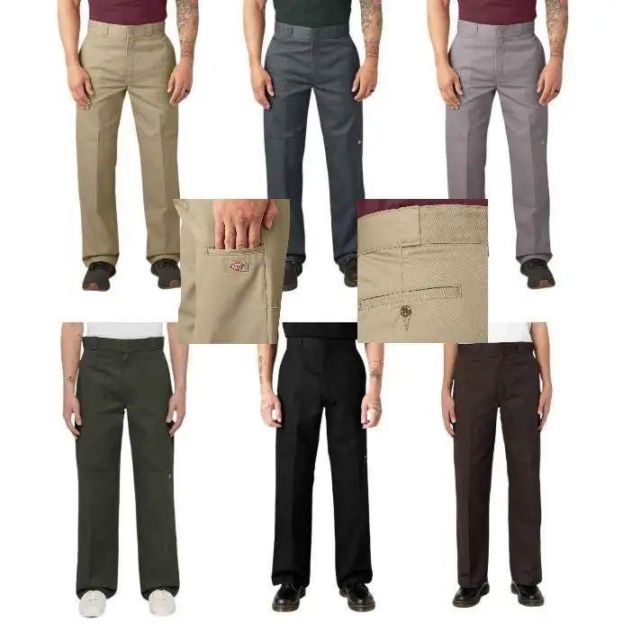 

Z9 Men's Loose Fit Work Pants High Waist Straight Leg Mobile Phone ket New Arrival Casual Trousers for Men