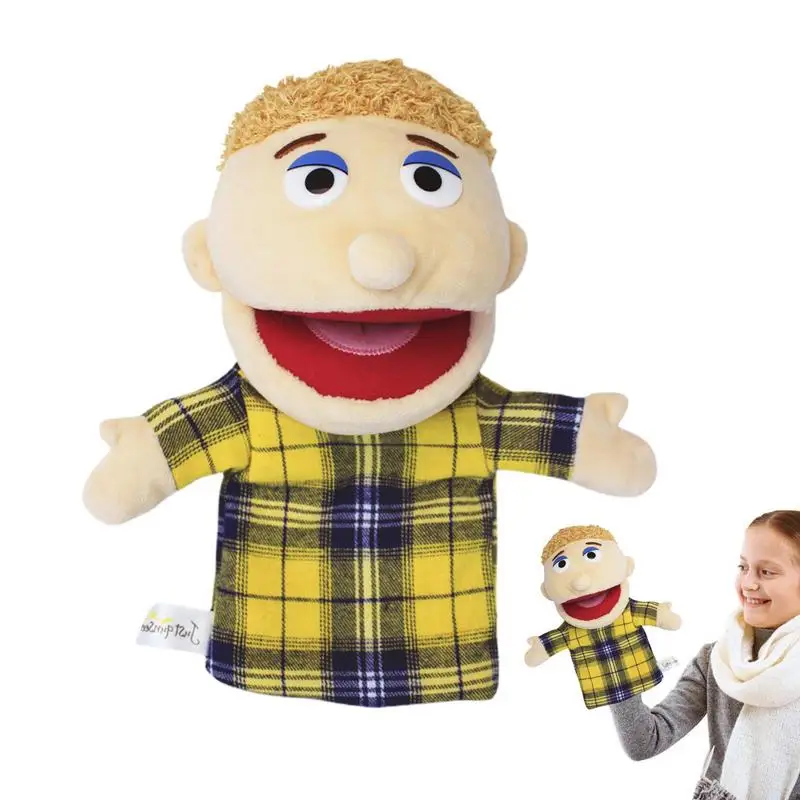 

Plush Family Puppets Puppets For Kids Soft Hand Puppet Stuffed Plush Toy Gift For Christmas Birthday Cartoon Puppet Character