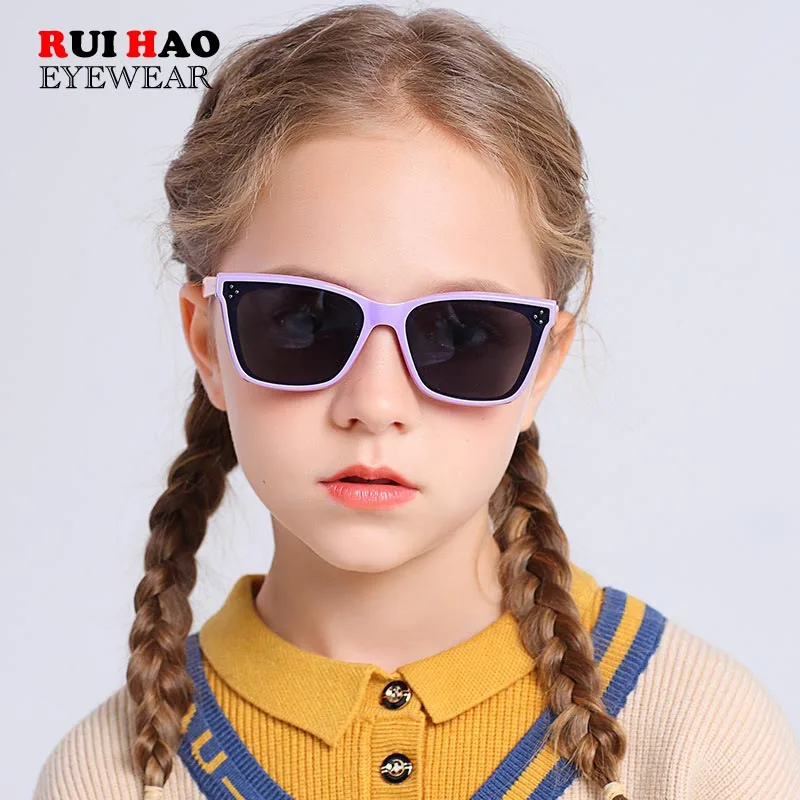 Kids Polarized Sunglasses 4 Color Options Unisex Leisure Sun Glasses Outdoor Design Eyeglasses for Children