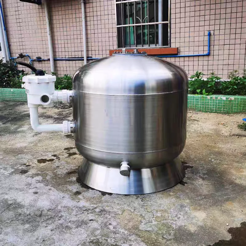 High Quality Pool Water Filter System Stainless Steel Swimming Pool Water Sand Filter